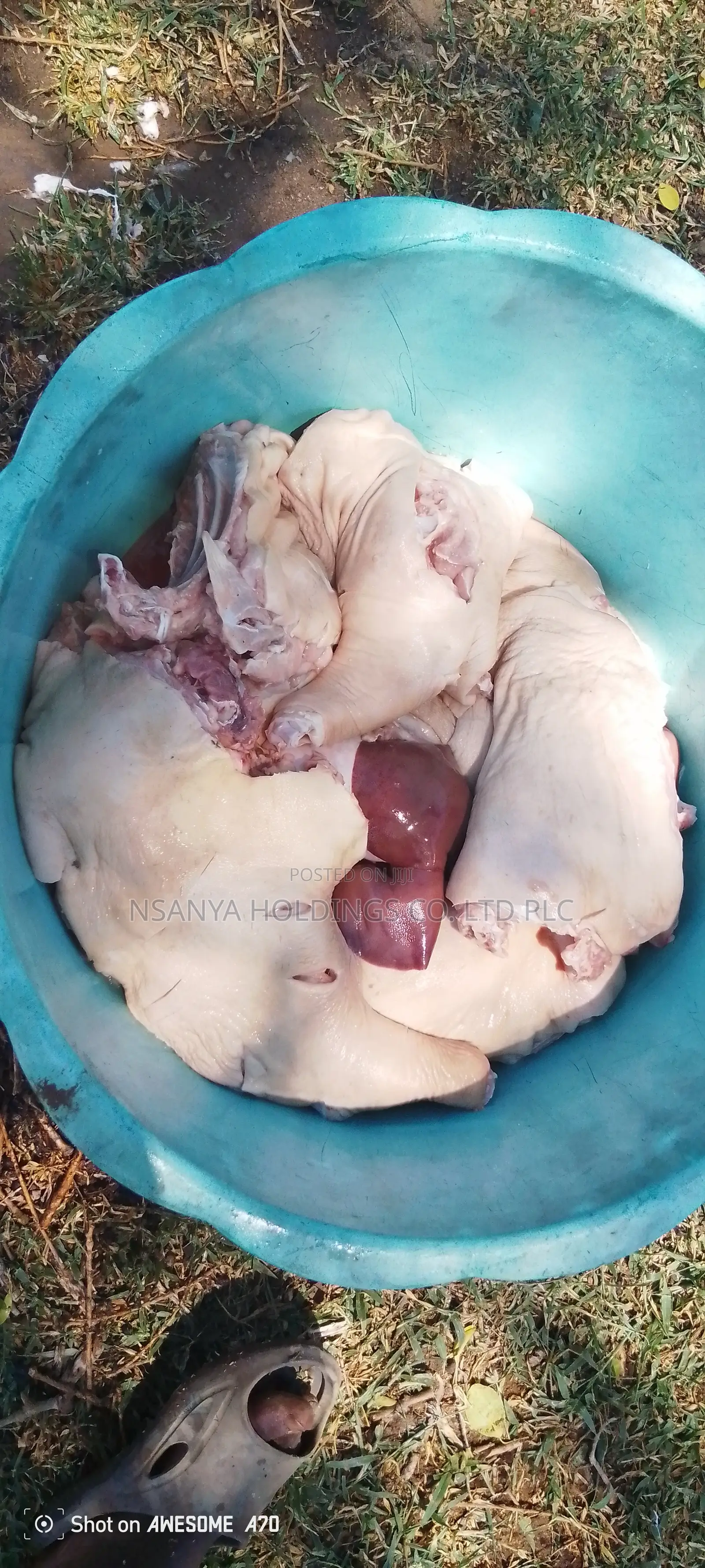 Nyama Ya Nguruwe Ipo Ya Kusaga Kg 1 TSHS 20,000/= Kawaida TSH 15,000/=