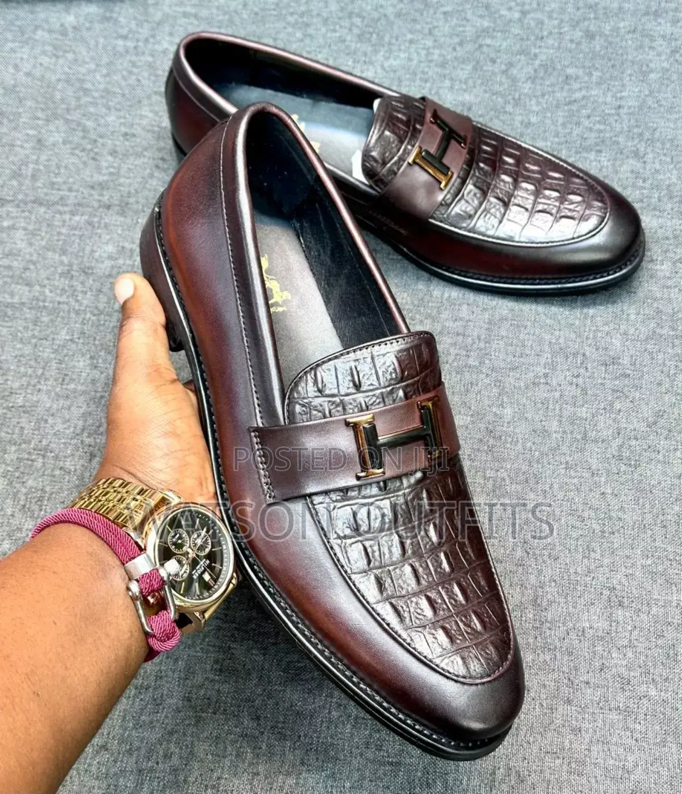 Hermes Leather Shoes