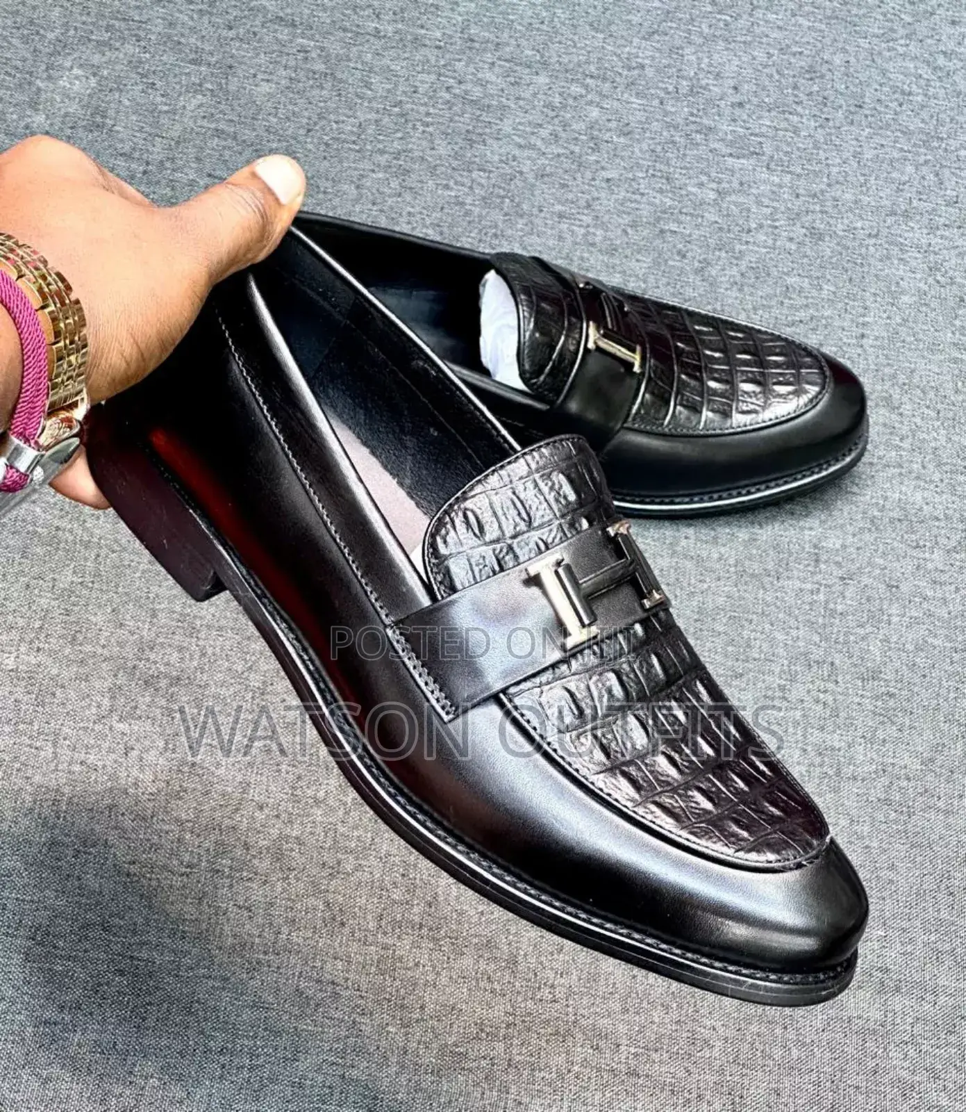 Hermes Leather Shoes
