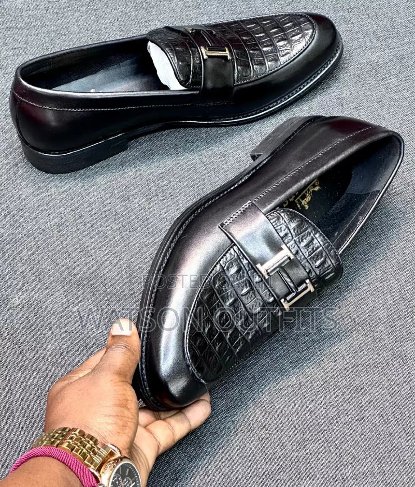 Hermes Leather Shoes