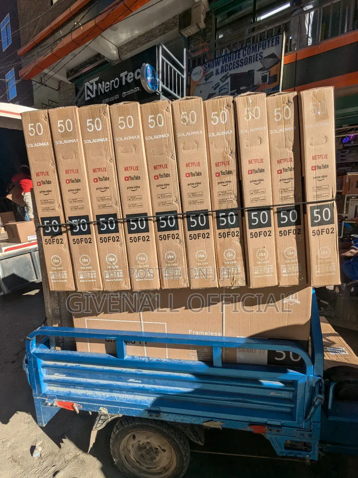 Ofa Ofa = Solarmax Tv NCH 50 Smart Uhd Imara Ina Warranty