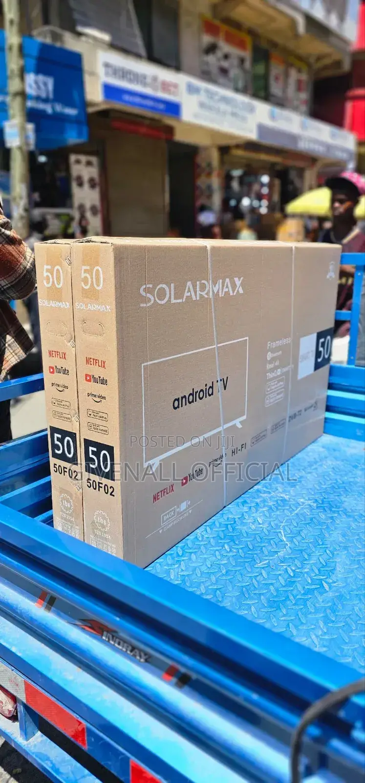 Ofa Ofa = Solarmax Tv NCH 50 Smart Uhd Imara Ina Warranty