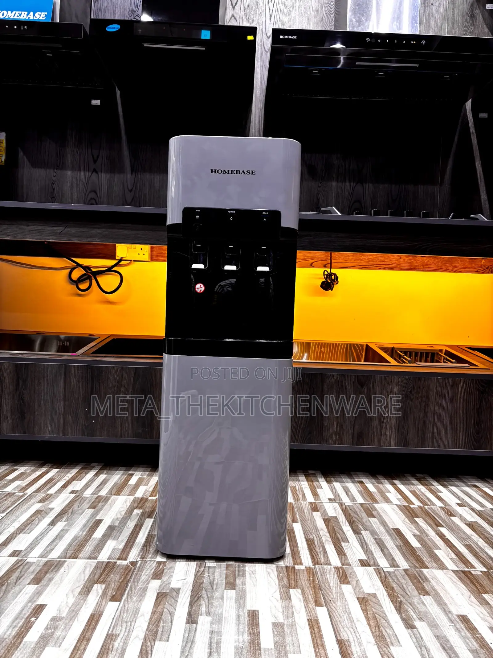 Homebase Water Dispenser 3taps With Cabinet