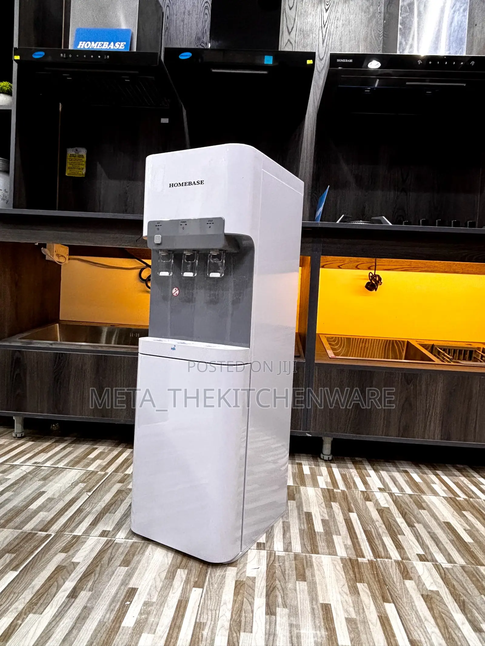 Homebase Water Dispenser 3taps With Cabinet