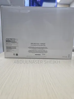 New Laptop Apple MacBook Air 2020 M1 8GB Apple M1 eMMC 512GB
