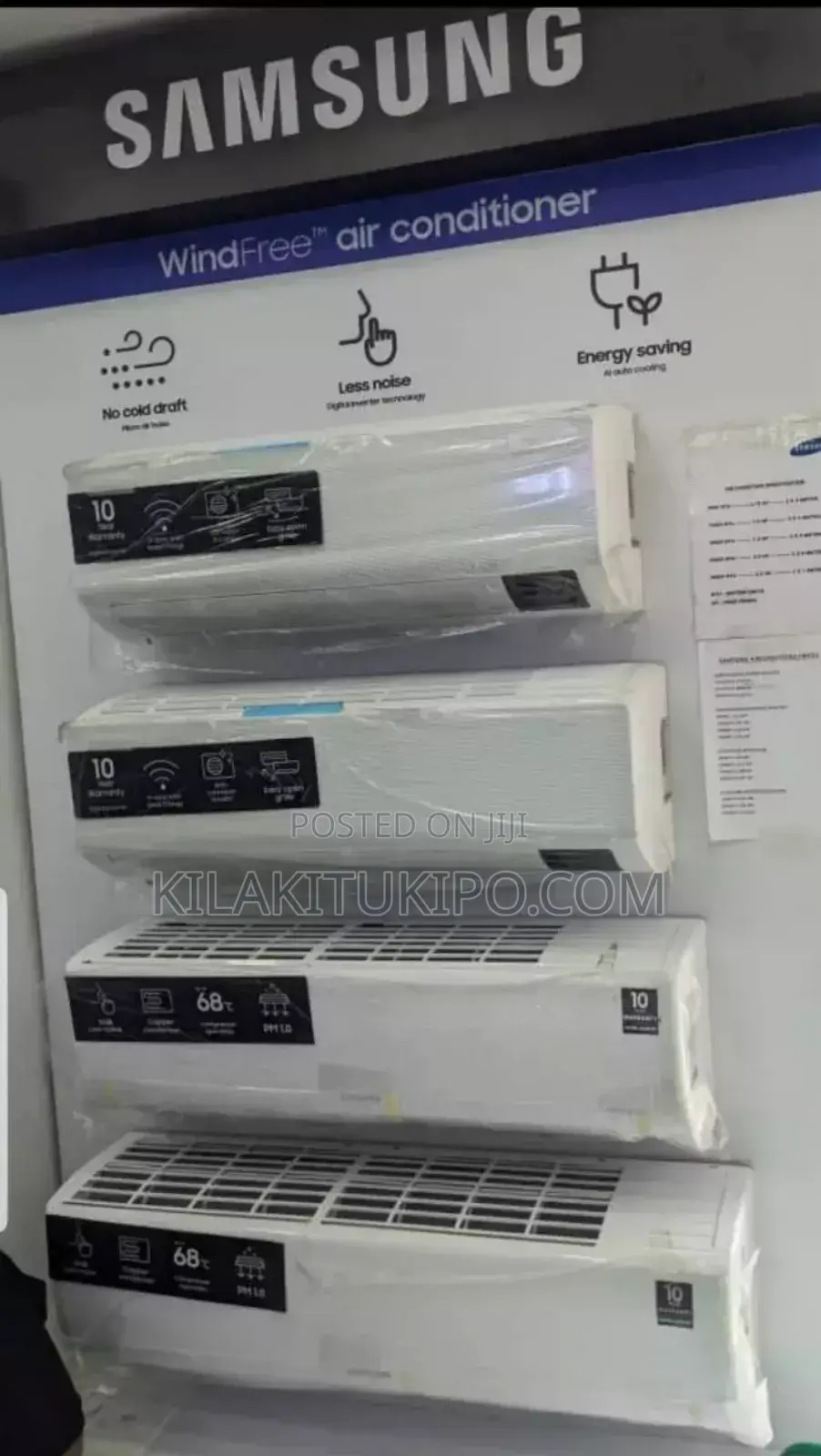 Samsung Premium Wind Free Inverter,Wifi AC All Size in Stock