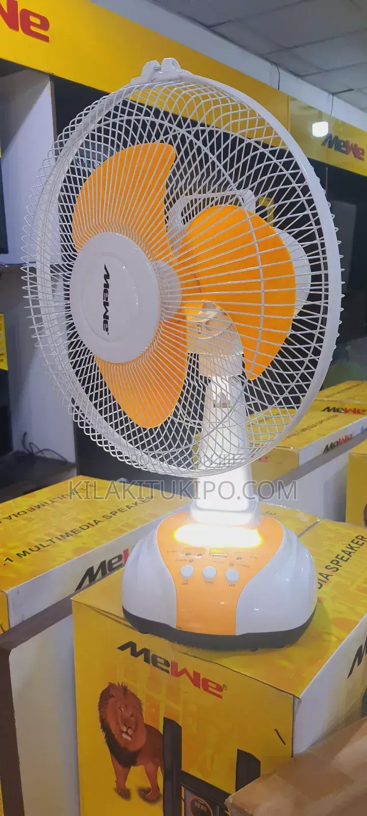 Rechargeable Table Fan