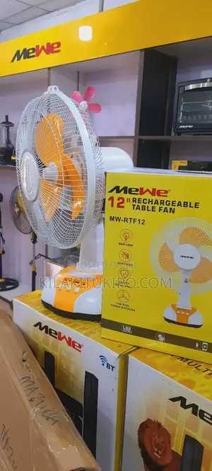 Rechargeable Table Fan