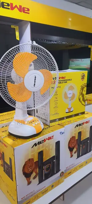 Rechargeable Table Fan