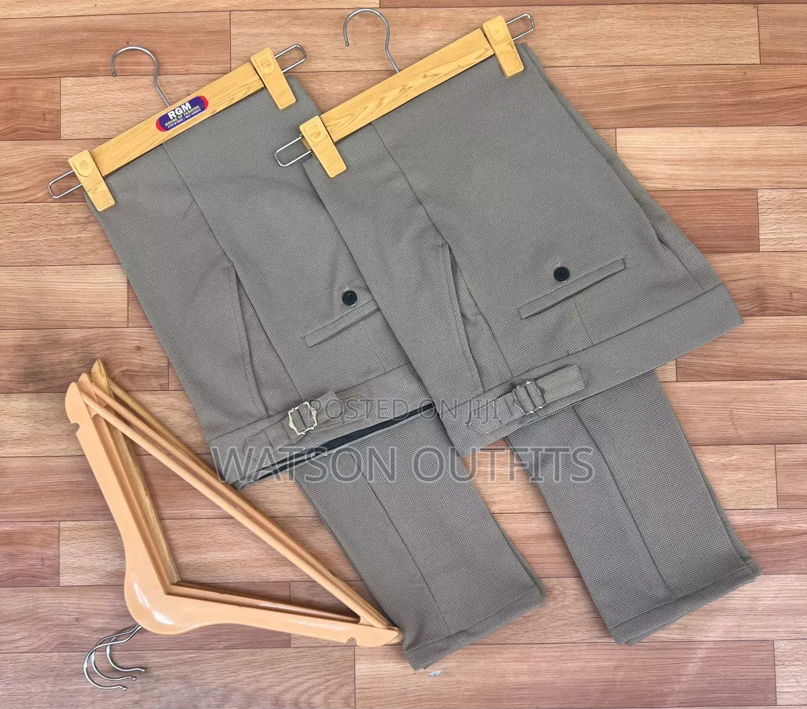 Suruali Kali Za Kuadjust/Adjustable Men Trousers