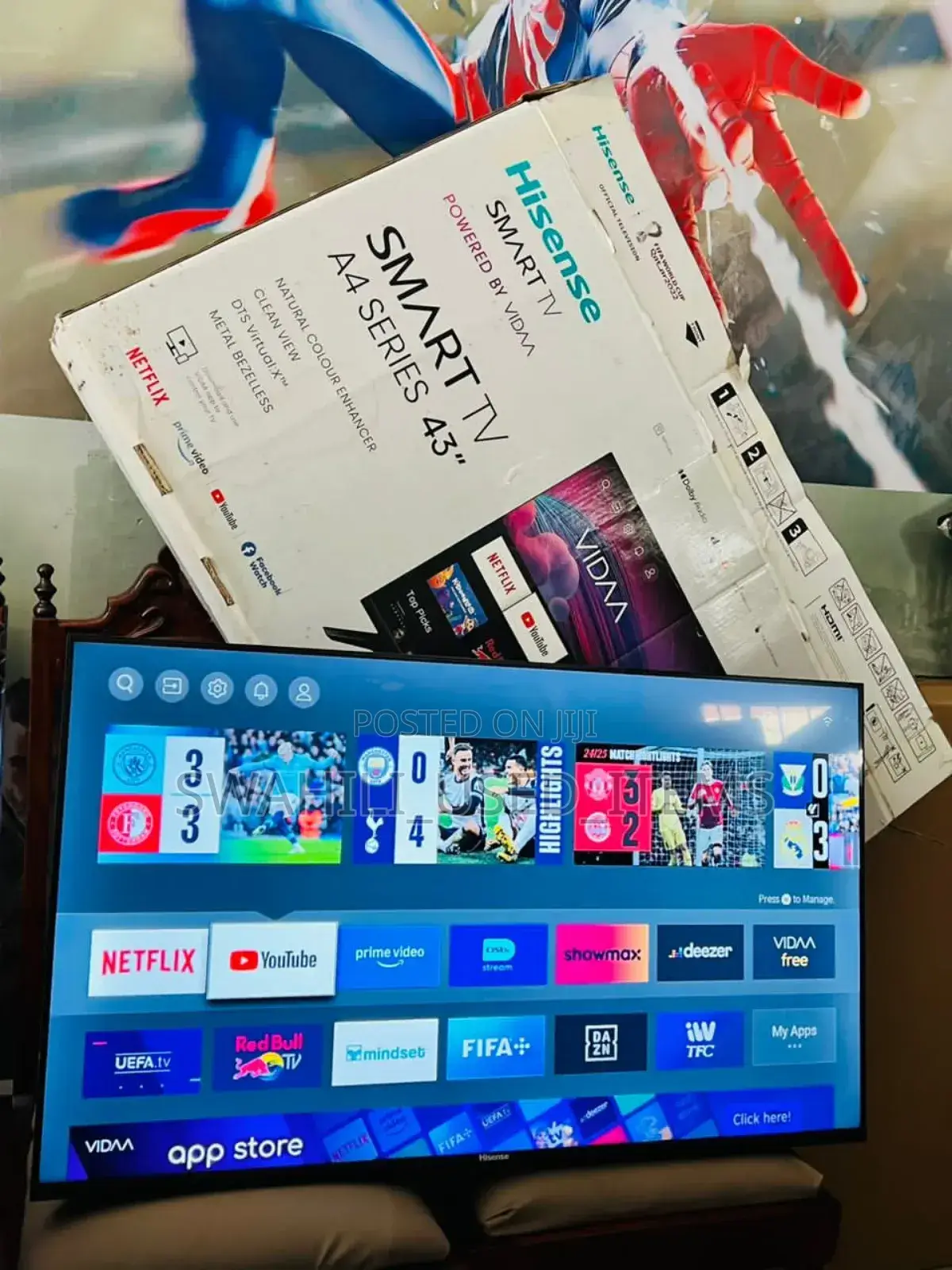 Hisense Smart Tv Inch 43 Ipo Na Box