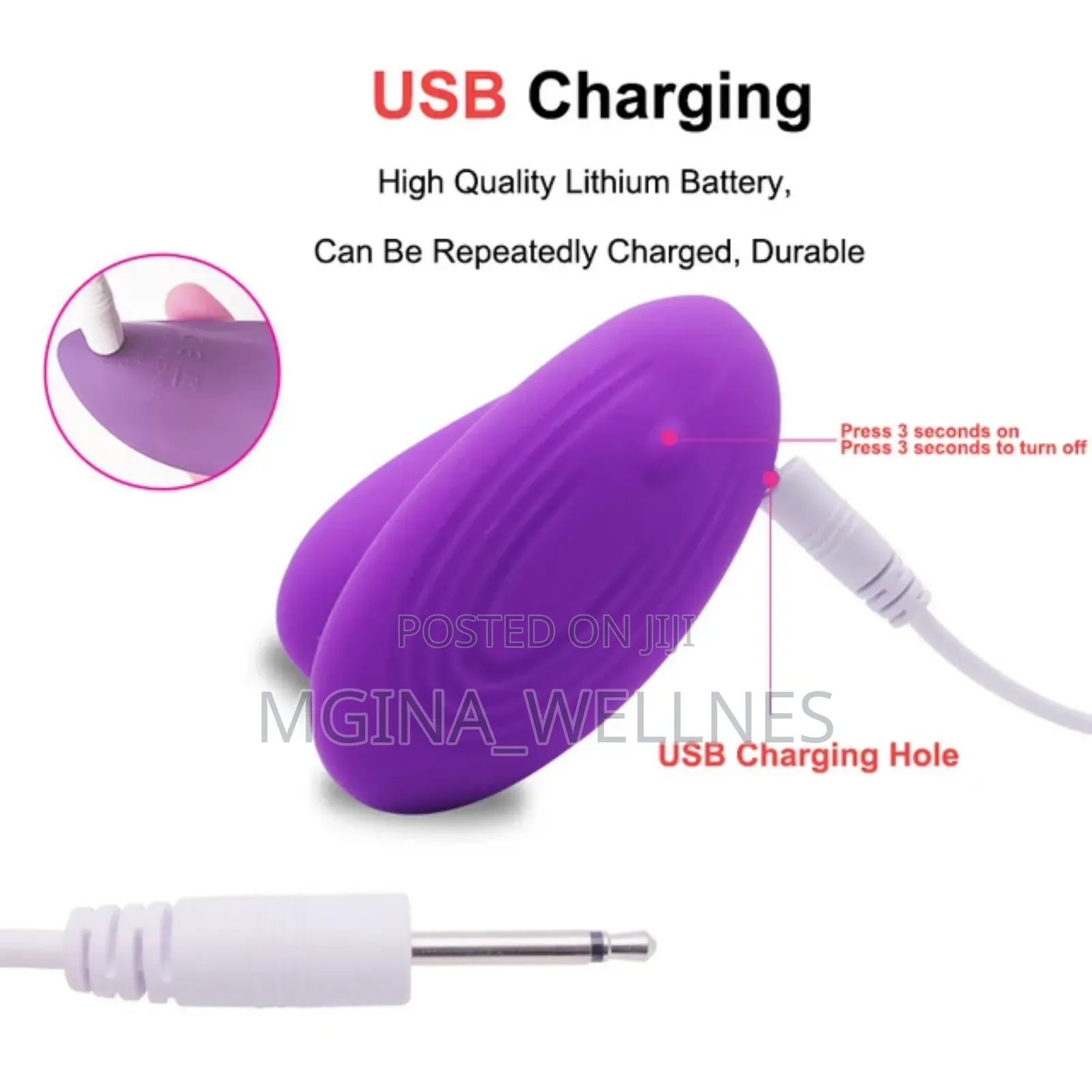 Female Wearable Clit Vibrating Small Panties for Couple