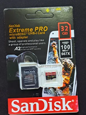 32gb Cards for CCTV and Drones