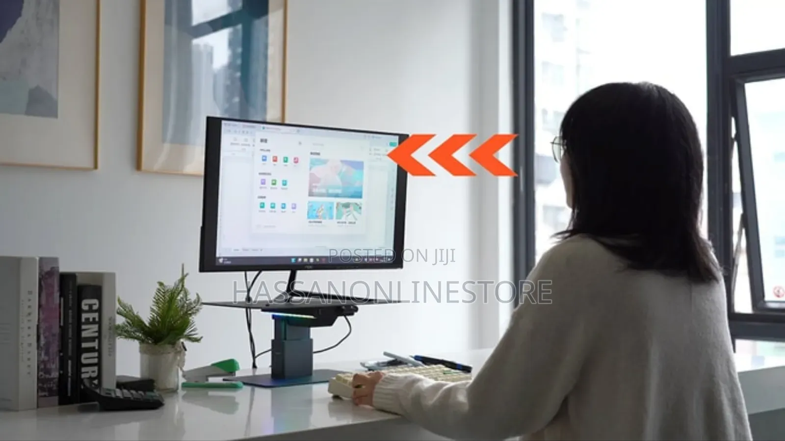Flexstand Pro - All-in- One Monitor Stand for Play and Work