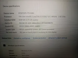 Laptop HP 250 G8 8GB Intel Core I5 HDD+SSD 256GB