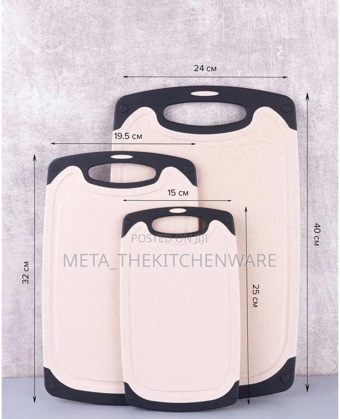 Cutting Board Set 3in1