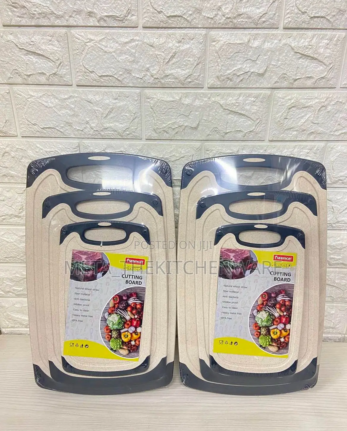 Cutting Board Set 3in1