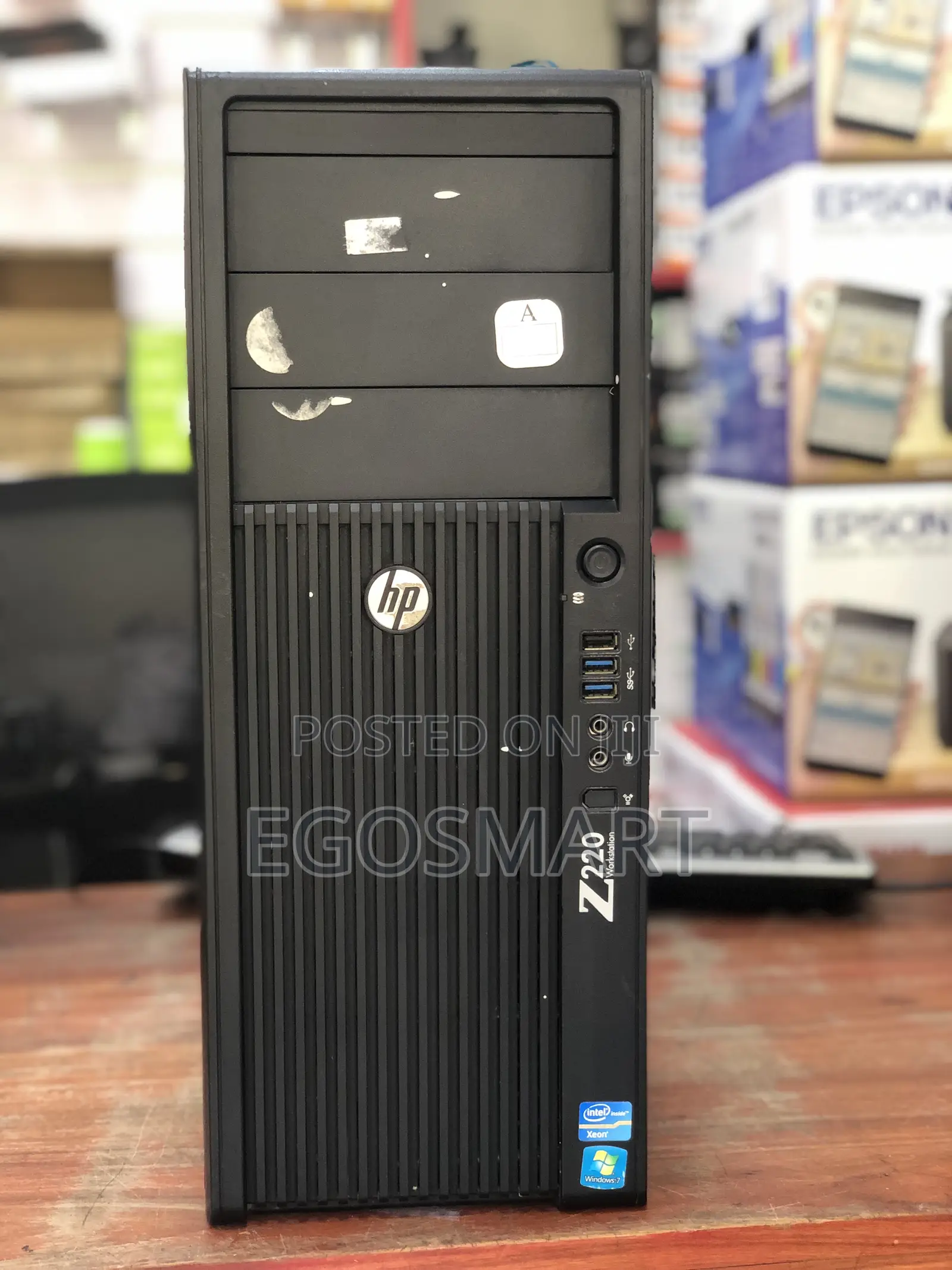 Desktop Computer HP Z220 4GB Intel Core I5 HDD 500GB