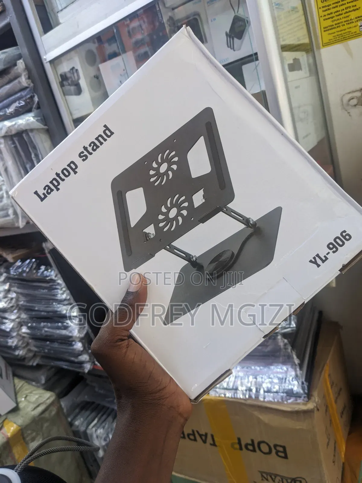 Aluminium Laptop Fan Stend