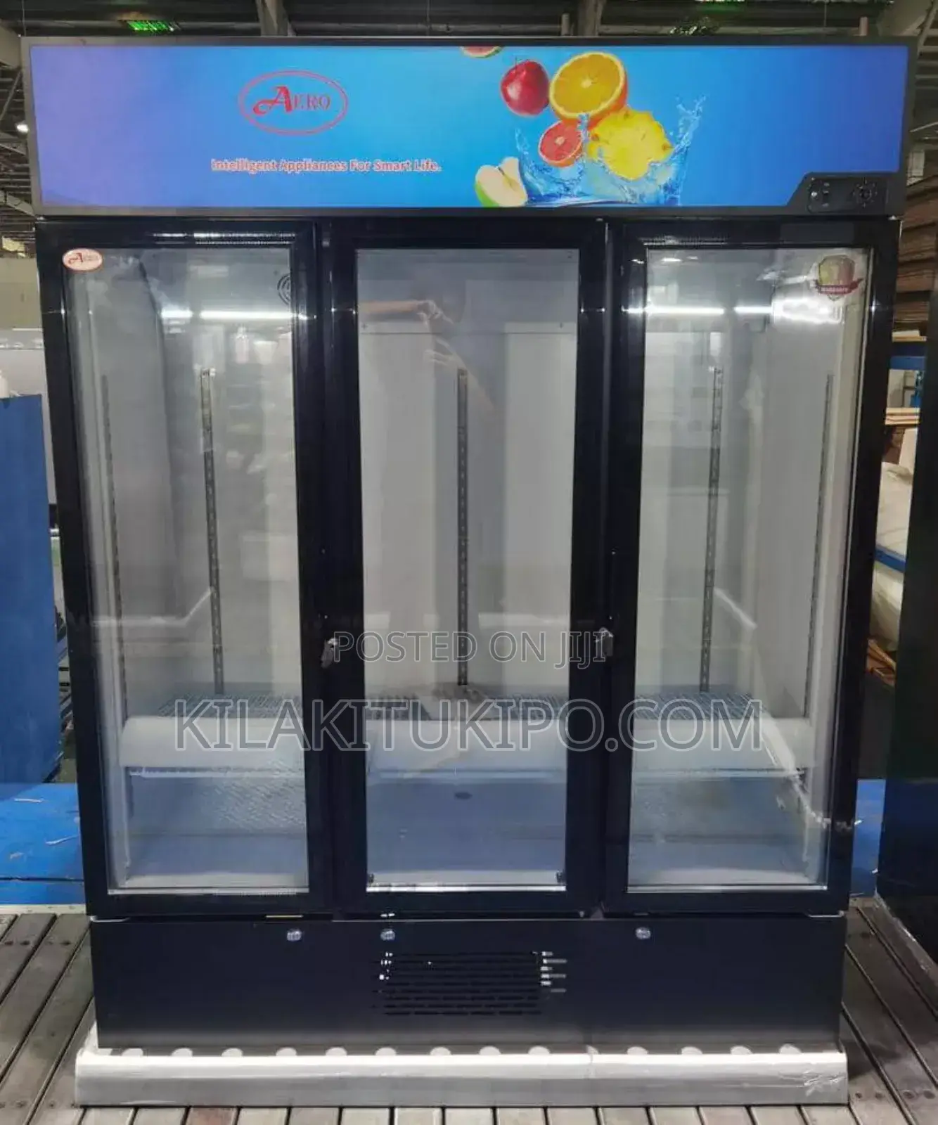 *New Arrival ! .* *Aero Triple Door Beverage Cooler 980L