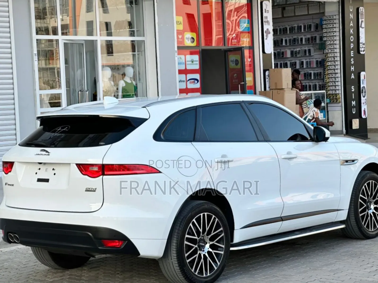 Jaguar F-Pace 2017 White