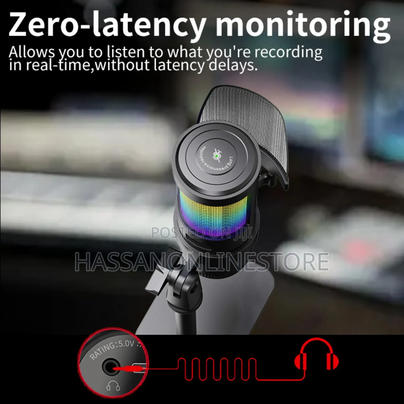 Jmary Mc-Pw13 USB Desktop Microphone