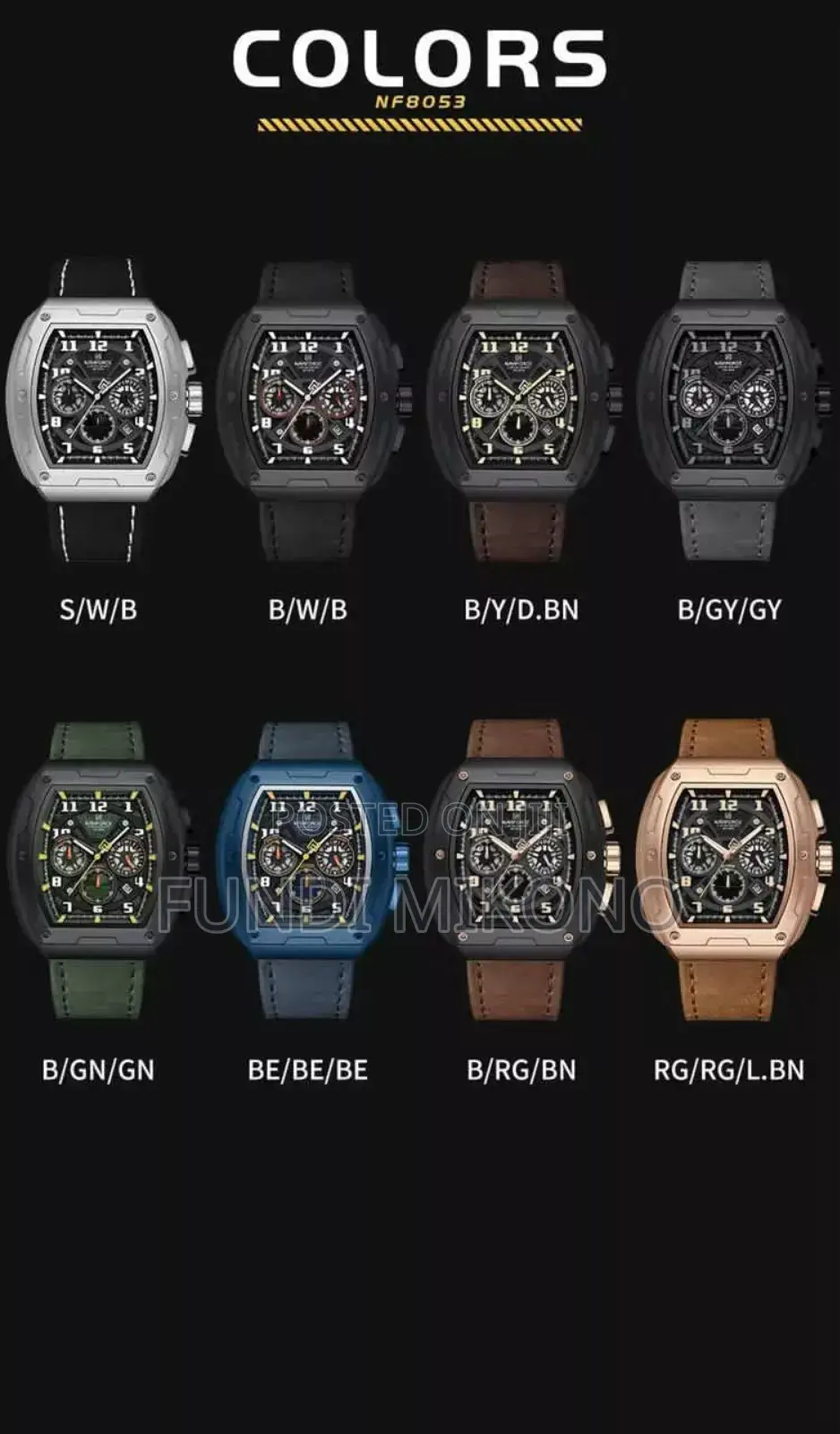 Naviforce Watch