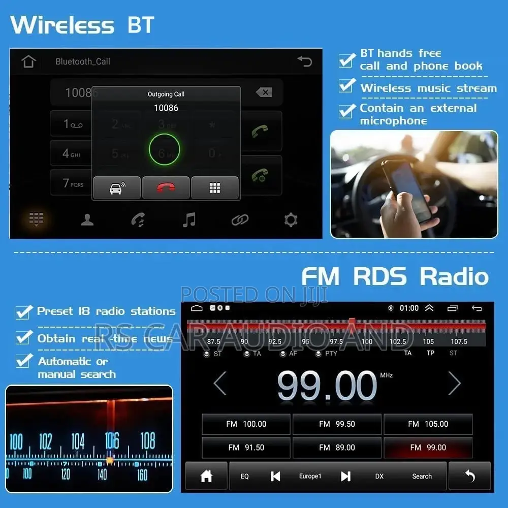 Android Car Stereo for Ford Ranger