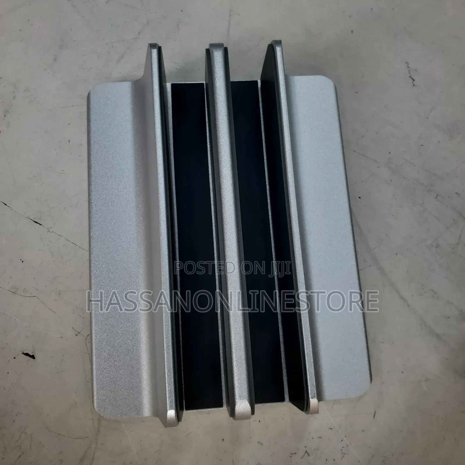 Adjustable Vertical Laptop Tablet Stand Bookshelf 2 Slots