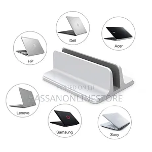 Adjustable Vertical Laptop Tablet Stand Bookshelf 1 Slot