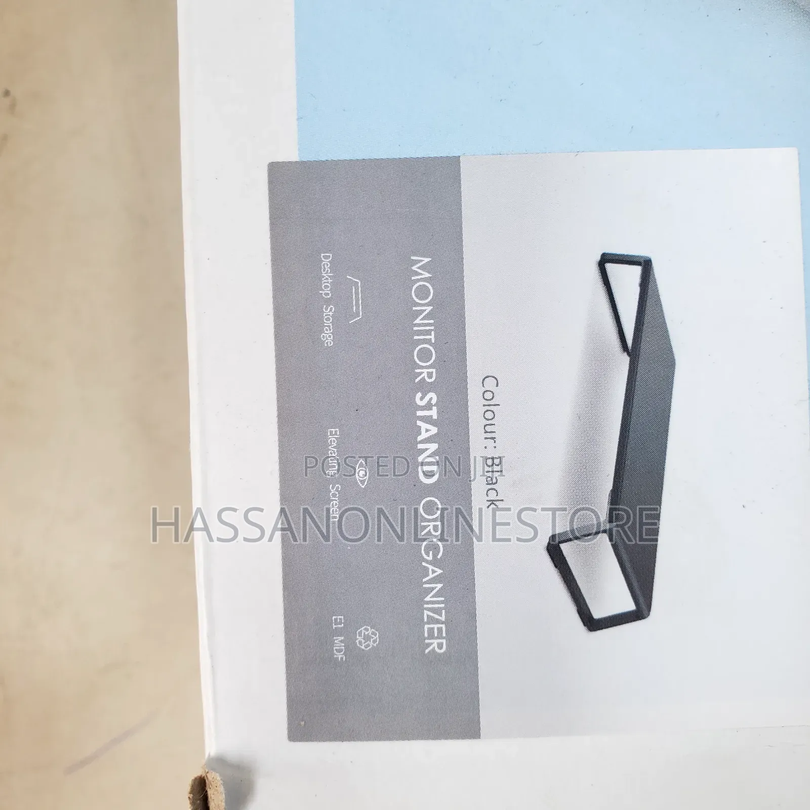 Monitor Stand Organizer