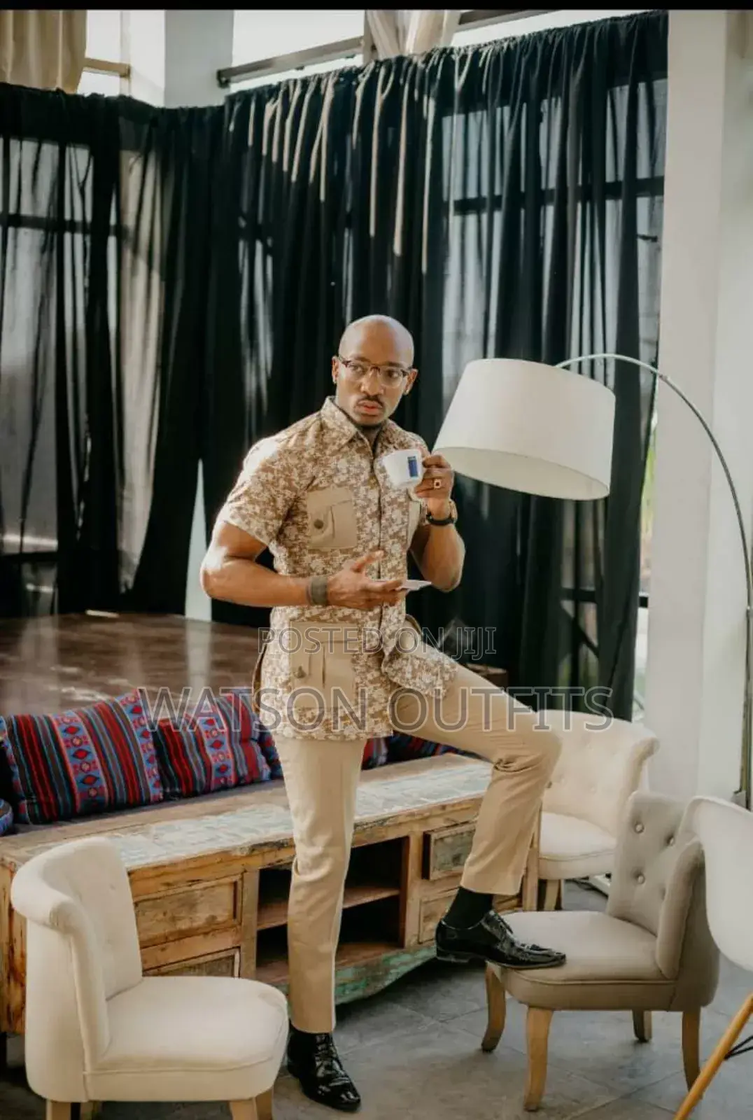 New Model Men Kaunda/Safari Suits