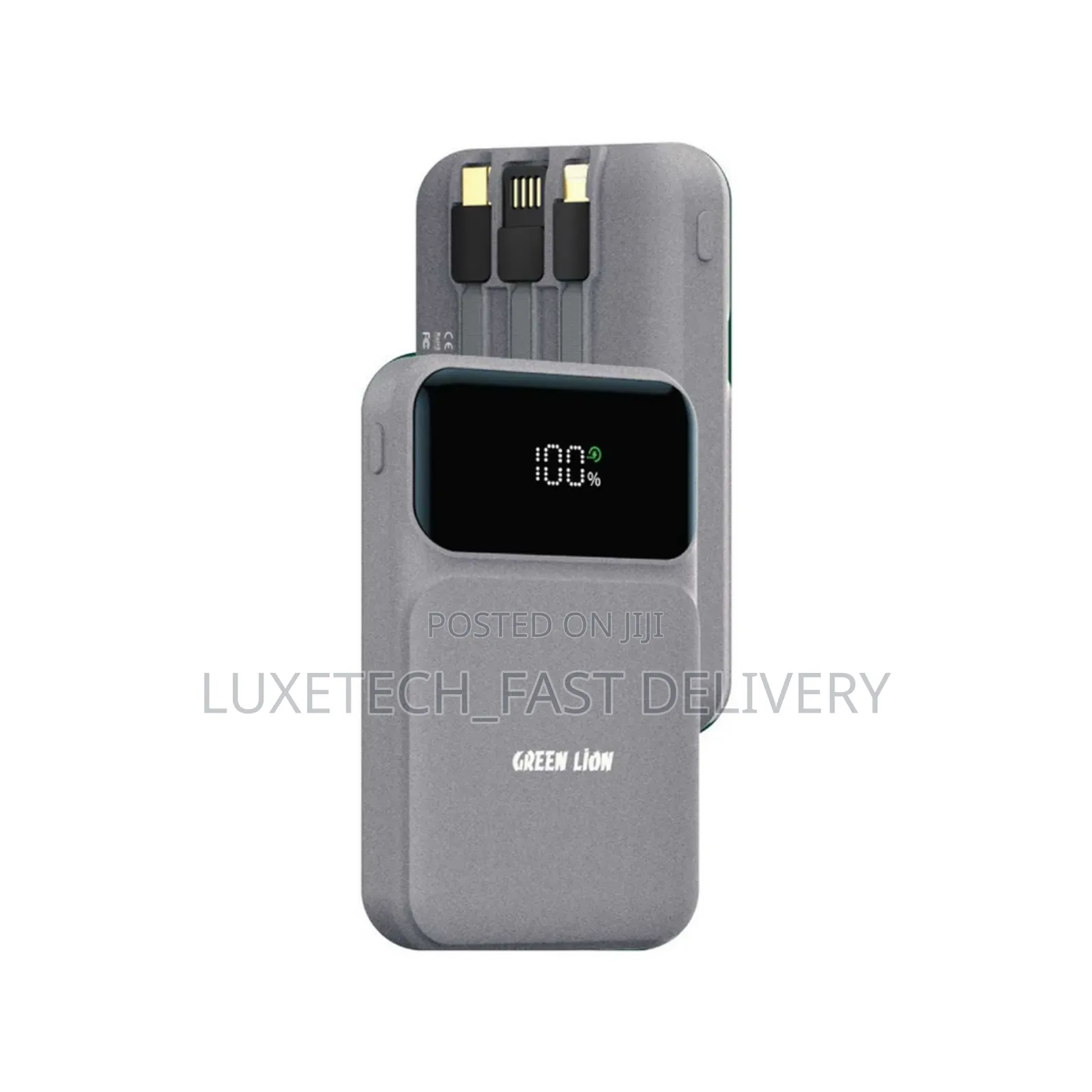Green Lion 3 in 1 Integrated Power Bank PD 20W