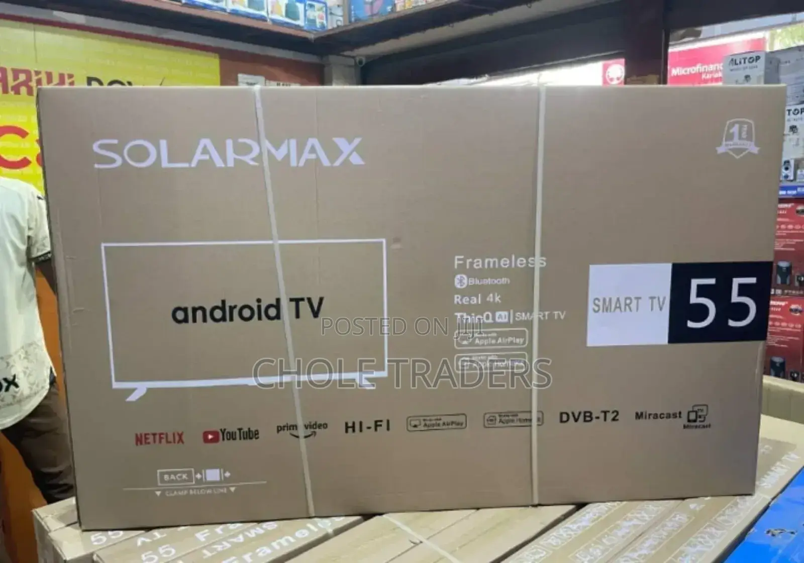 55" Solarmax Android Tv