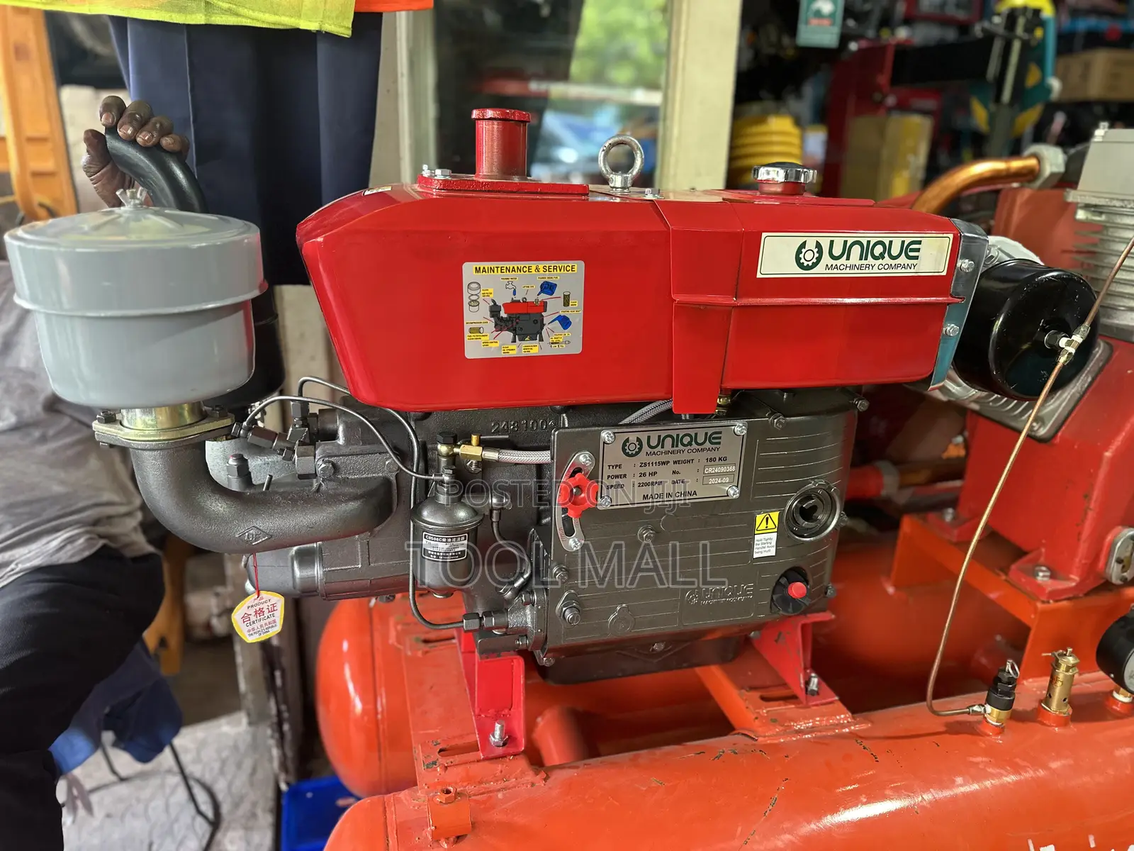 Unique Double Tank Compressor 3.5