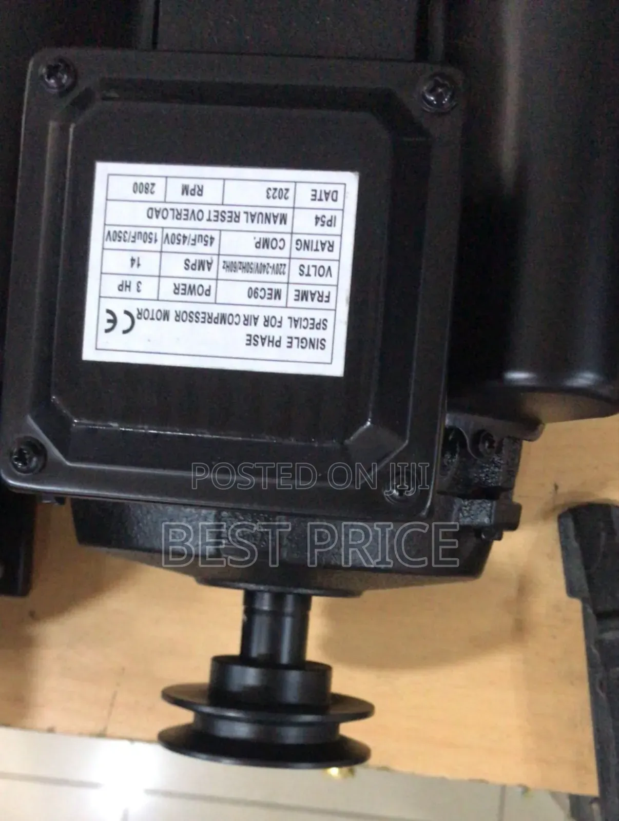 3 Horse Power Induction Motor 2800rpm