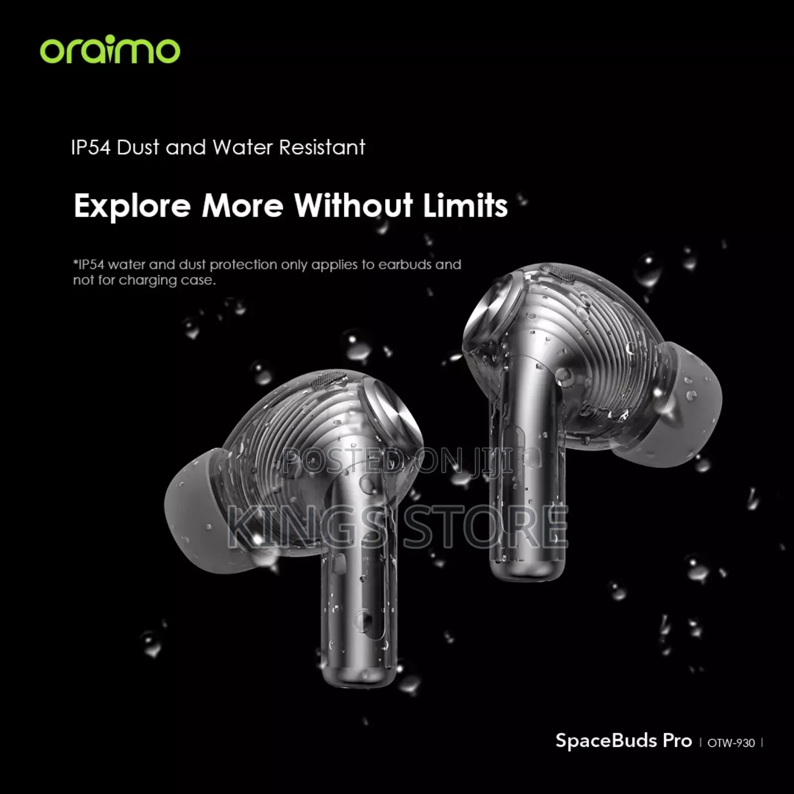 Oraimo Spacebuds Pro Hybrid Anc True Wireless Earbuds