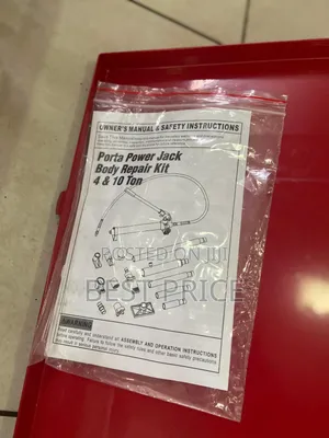 Hydraulic 10 Ton Portable Body Jack KIT