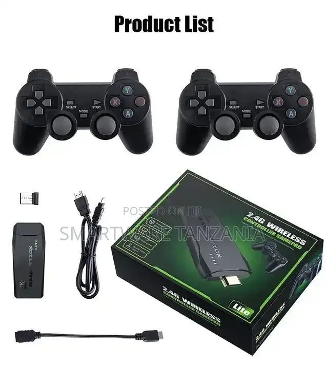 HDMI TV Game Stick Video Games Console Wireless Gamepad