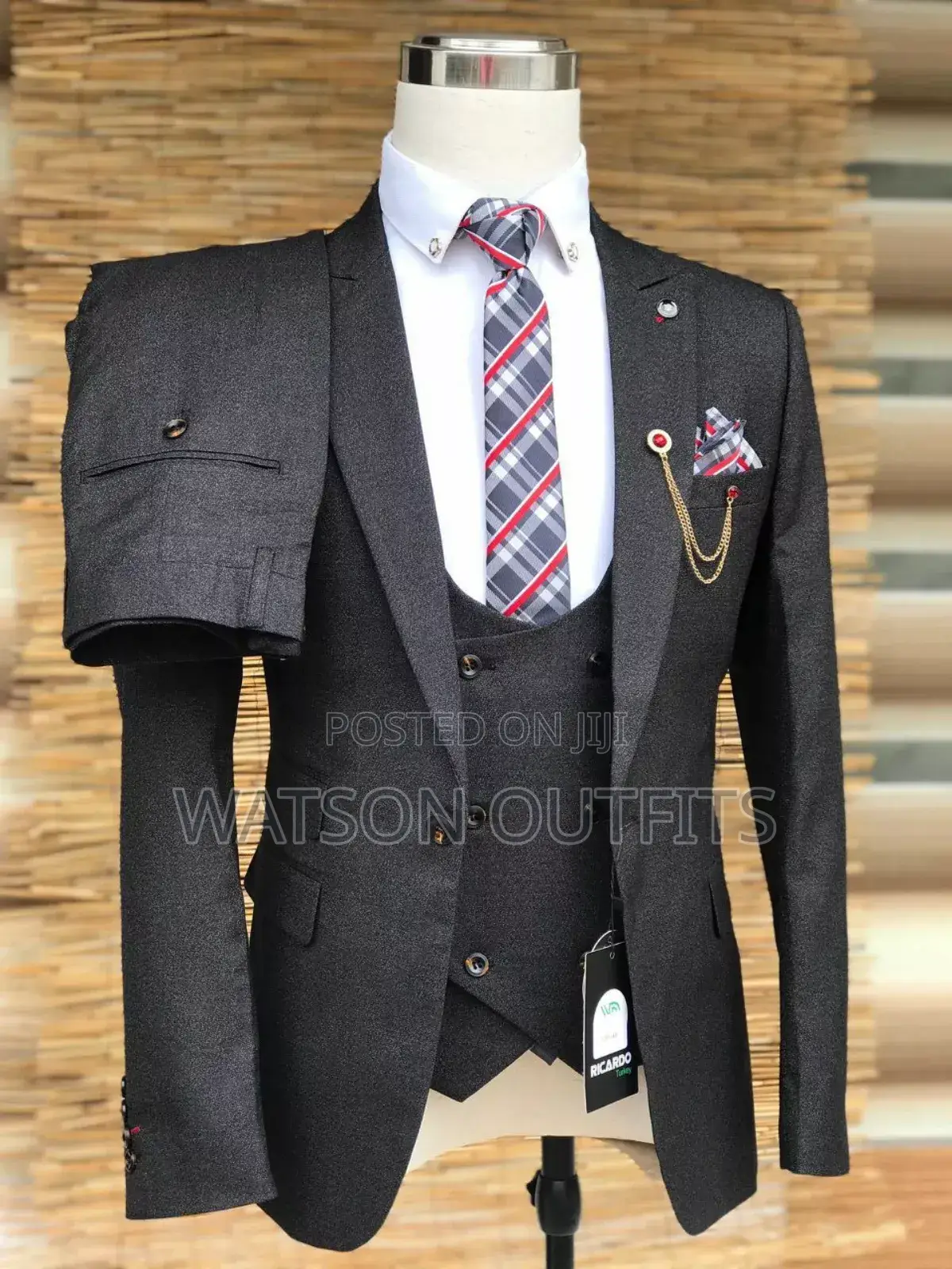 New Black Ricardo Suits