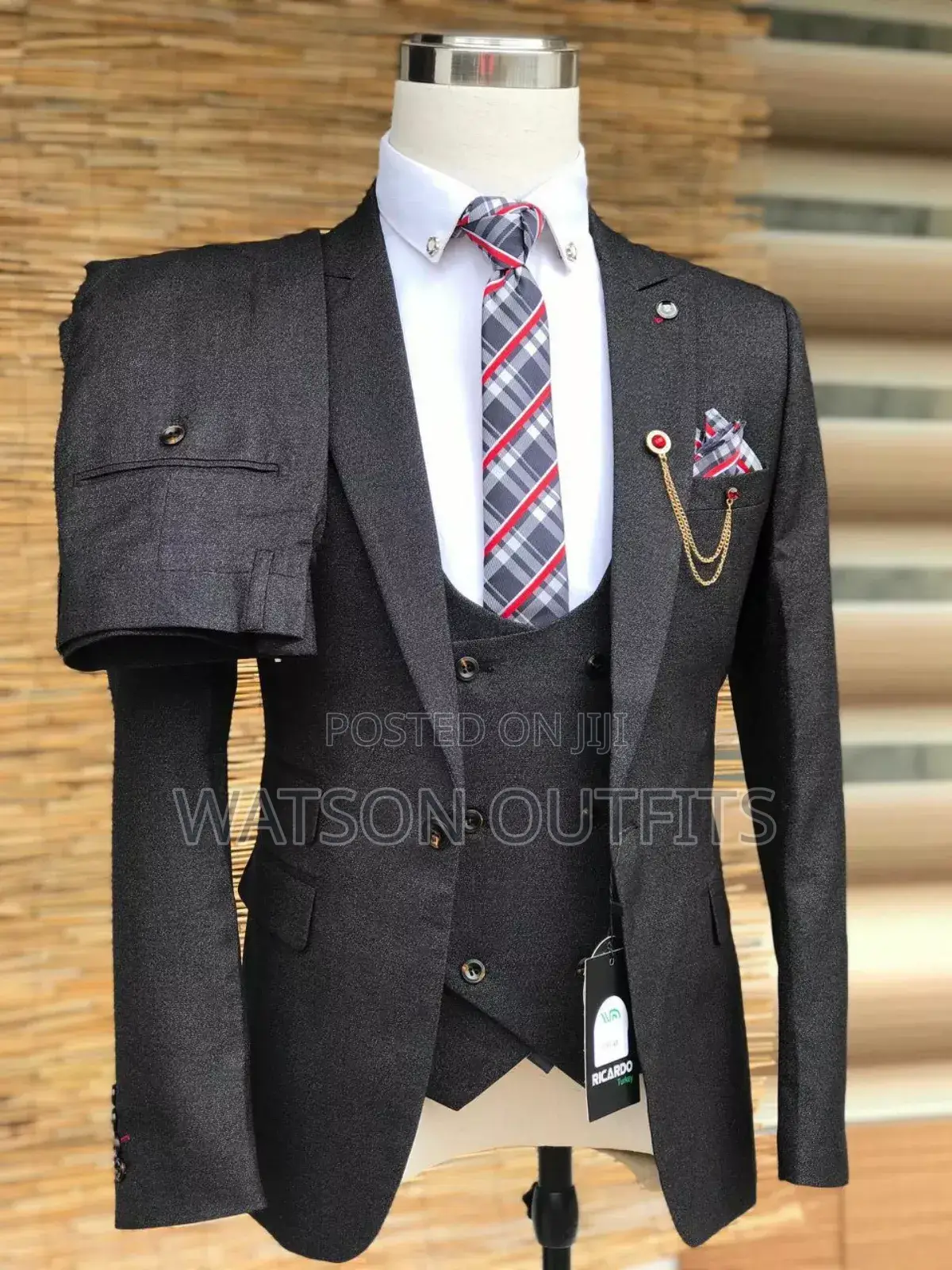 New Black Ricardo Suits