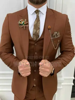 New Ricardo Brown Men Suits