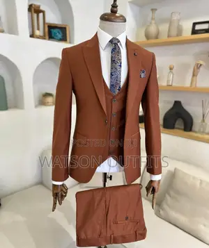 New Ricardo Brown Men Suits