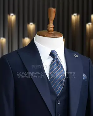 Marco Lorenzo Suits/Dark Blue Men Suits