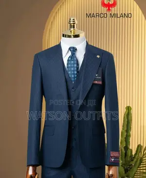 New Lined Blue Men Suits
