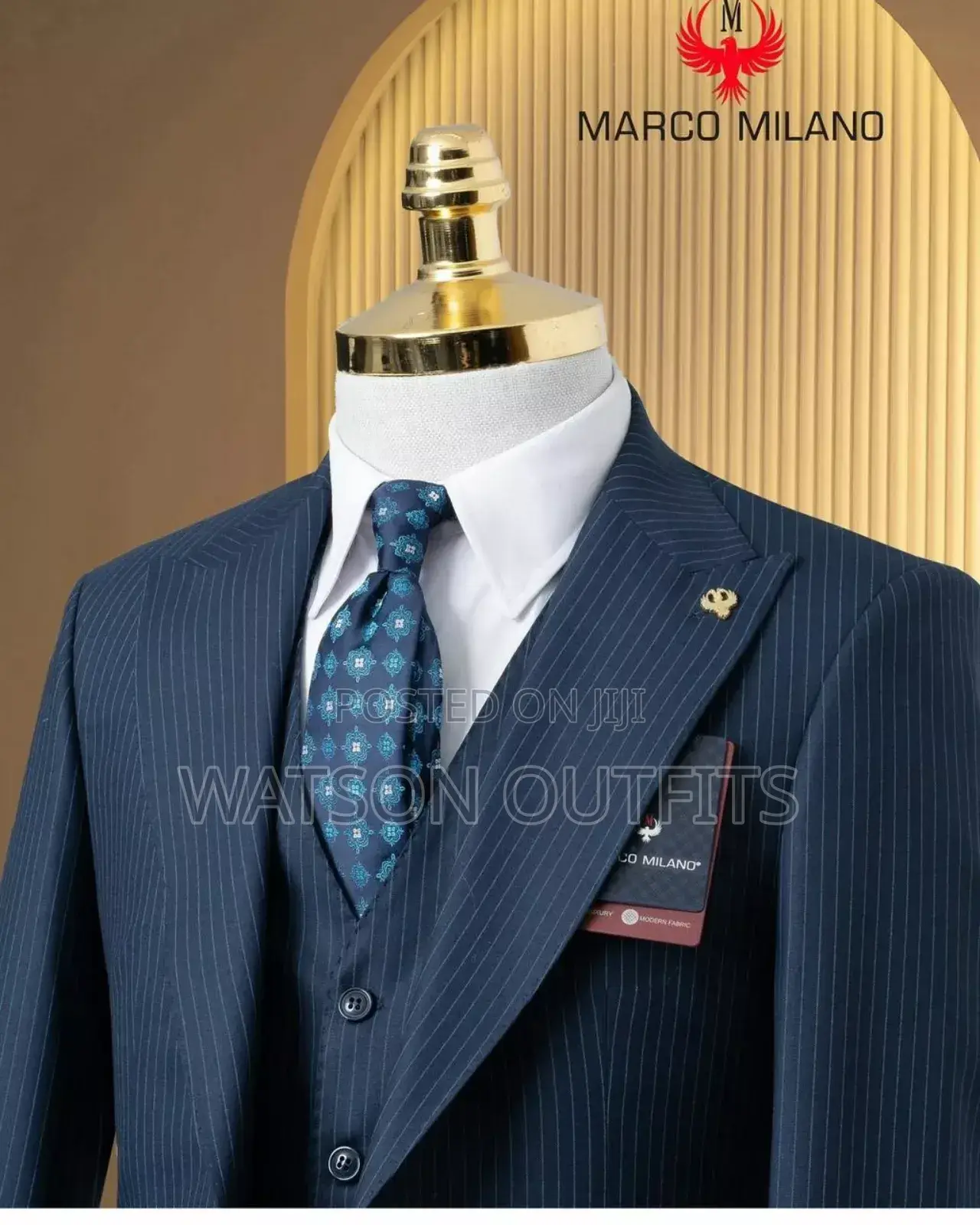 New Lined Blue Men Suits