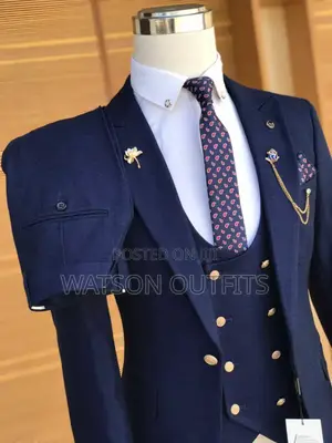 Dark Blue Heavy Suits New