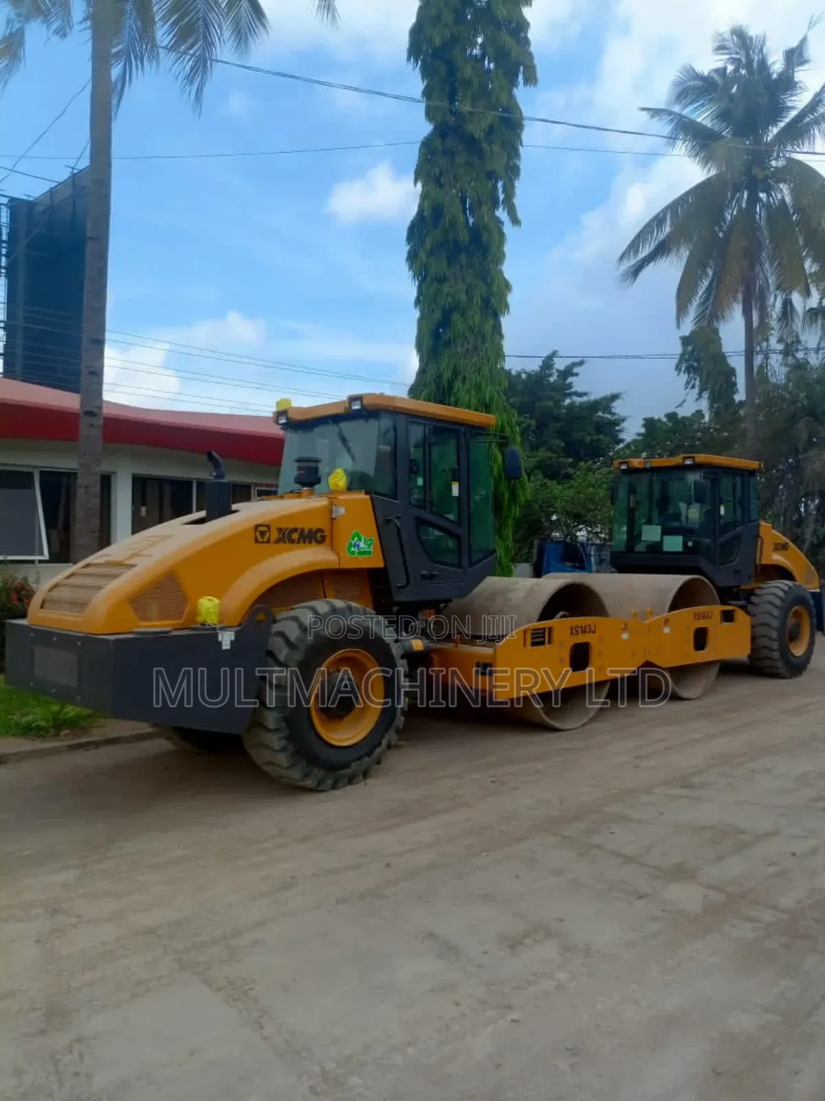 Brand New XCMG Xs143j Single Drum Vibrator Roller
