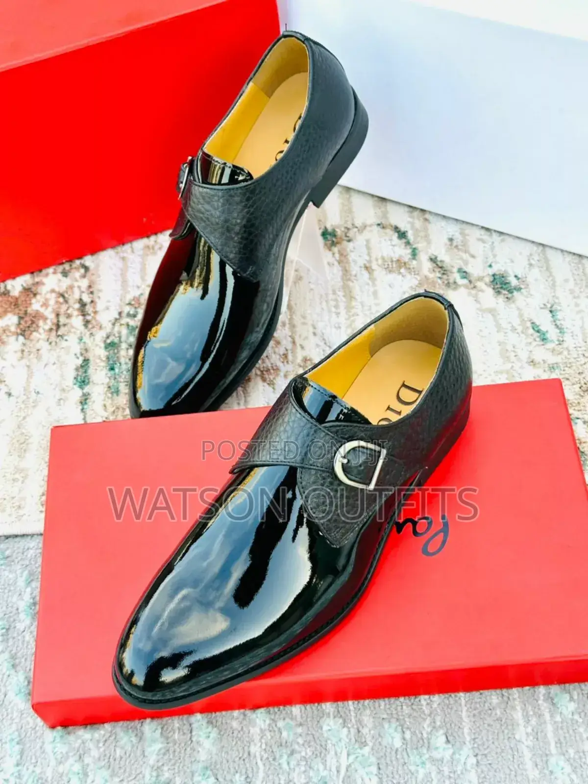 Premium Qua Lity Black Leather Shoes