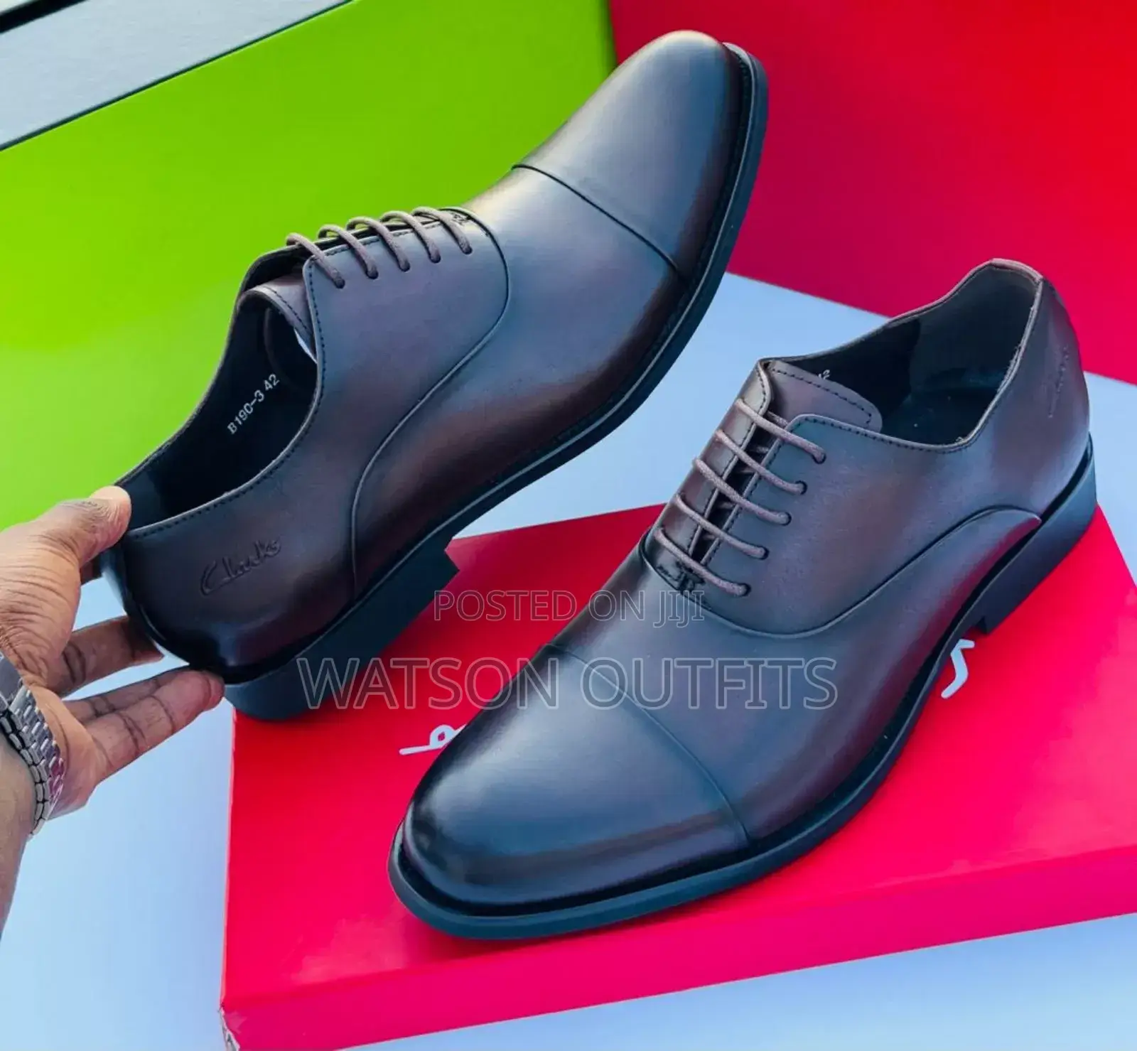 Clarks Leather Shoes New Original Footwears